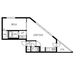 モンブリック麻生の物件間取画像